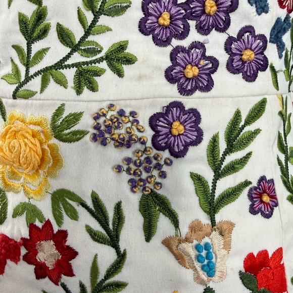 Alice + Olivia Lindsey Embroidered Minidress - Picture 6 of 8